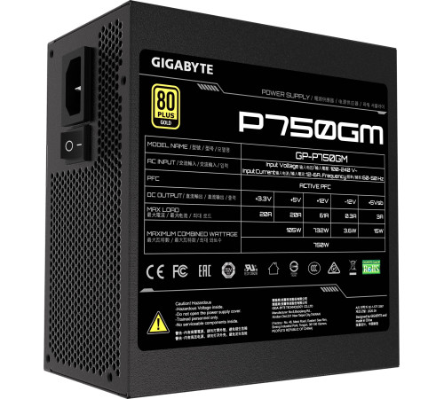 Блок питания Gigabyte P750GM