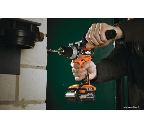 Ударная дрель-шуруповерт AEG Powertools BSB 18C2BL LI-402C 4935464097 с 2-мя АКБ, кейс