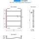 Полотенцесушитель Ростела Мелодия 1