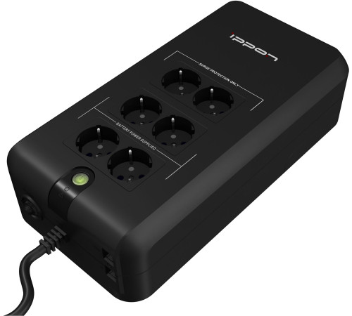 Источник бесперебойного питания IPPON Back Verso 800