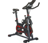 Велотренажер VictoryFit VF-S201 черный/красный