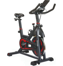 Велотренажер VictoryFit VF-S201 черный/красный