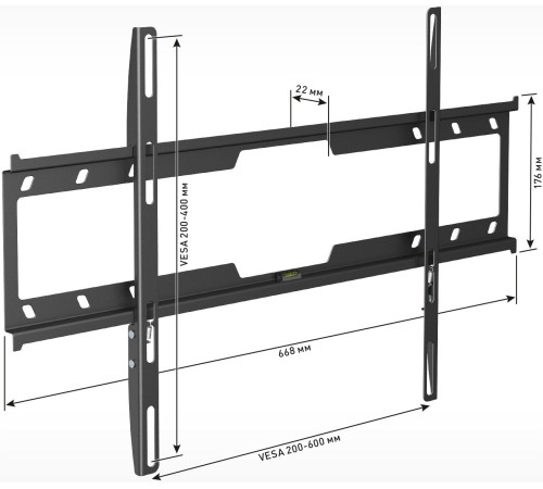 Кронштейн для телевизора Holder Basic Line LCD-F6618