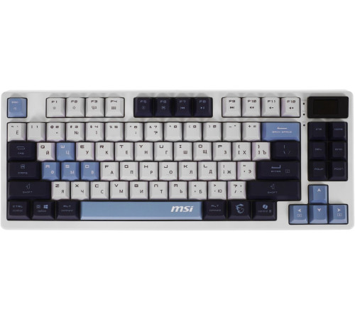 Клавиатура MSI Forge GK600 TKL Wireless Sky