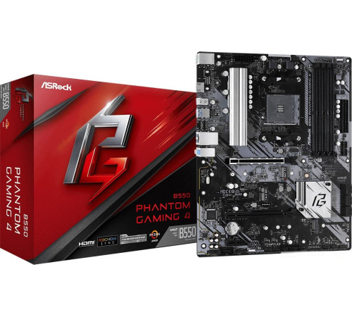 Материнская плата ASRock B550 Phantom Gaming 4