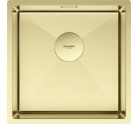 Кухонная мойка Paulmark Next 44 UNI PM214444-LG золото/светлое золото