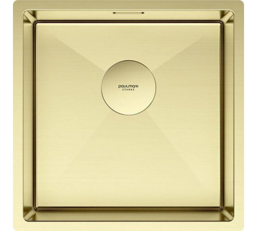 Кухонная мойка Paulmark Next 44 UNI PM214444-LG золото/светлое золото