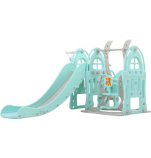 Игровой комплекс Perfetto Sport Замок PS-047-M бирюзовый