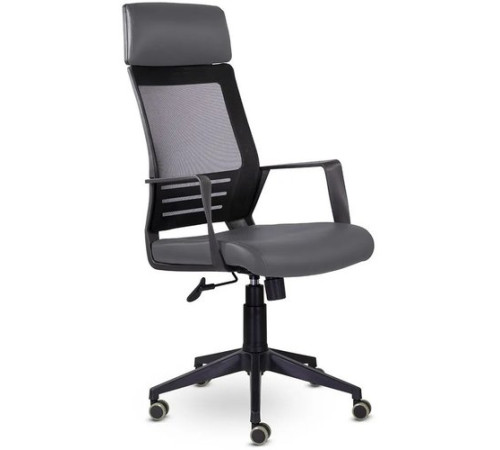 Офисное кресло UTFC М-811 АЛЬТ BlackPL Ср S-0422 темно-серый
