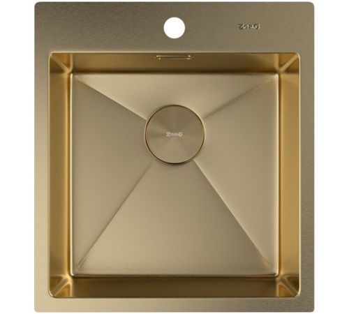 Кухонная мойка ZorG Zerox 46 IF PVD Gold