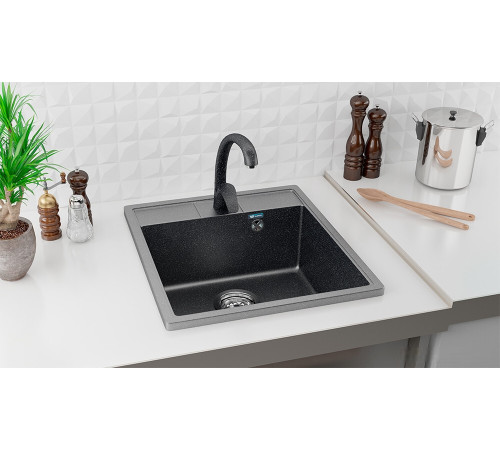 Кухонная мойка Ulgran U-406 309 темно-серый