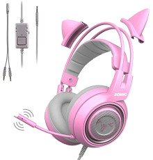 Наушники Somic G951S розовый