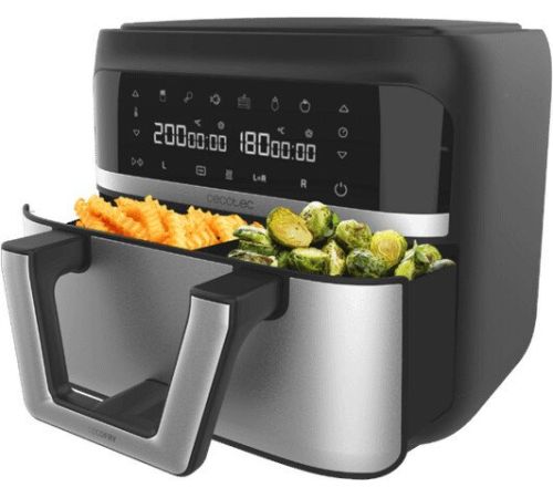 Аэрогриль аэрофритюрница Cecotec Cecofry Dual 9000