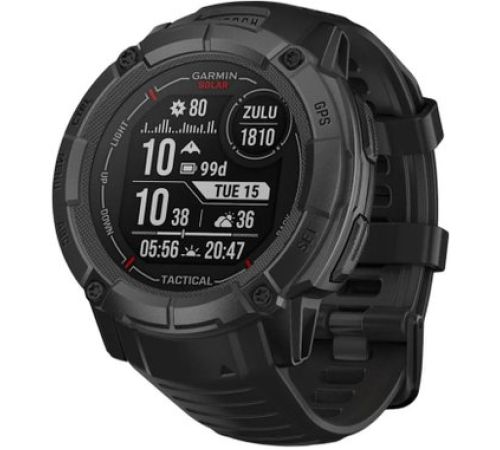 Умные часы Garmin Instinct 2x Solar Tactical Edition черный