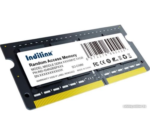 Оперативная память Indilinx 8ГБ DDR4 SODIMM 3200 МГц IND-ID4N32SP08X