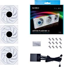 Комплект вентиляторов для корпуса Lian Li Uni Fan TL LCD 120 Triple Pack G99.12TLLCD3W.00