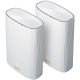 Wi-Fi система ASUS ZenWiFi AX Hybrid XP4 1 шт., белый
