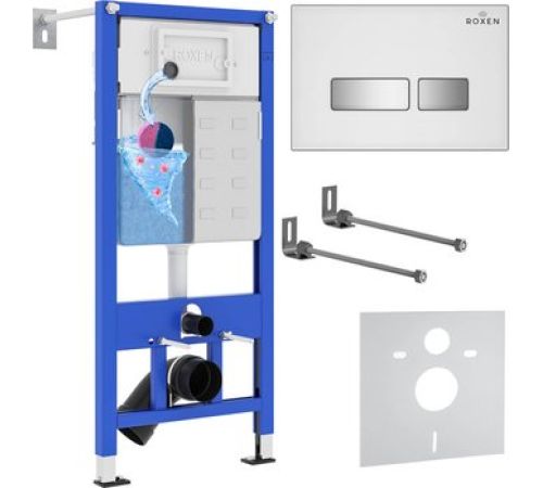 Инсталляция для унитаза Roxen StounFix Dual Fresh 871161