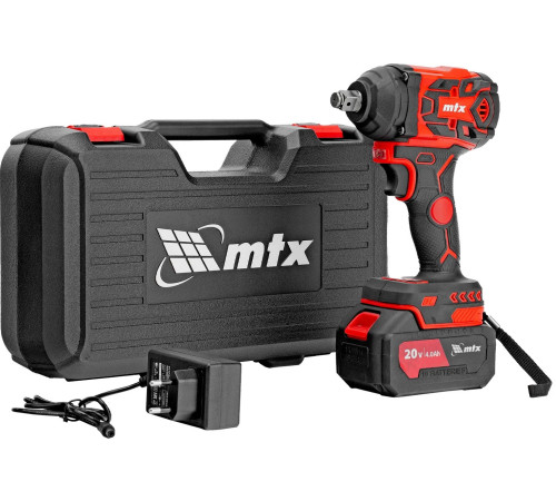 Гайковерт MTX CIWU-BL-20-600 с 1-им АКБ, кейс