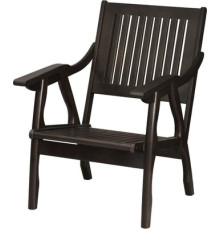 Кресло Мебелик Массив решетка венге