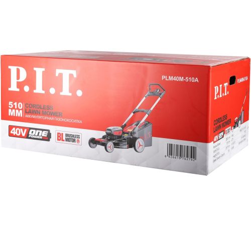 Газонокосилка P.I.T. PLM40M-510A с 1-им АКБ