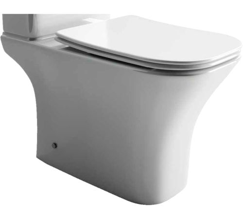 Унитаз напольный Ceramica Nova Alfa Rimless CN9002-B без бачка