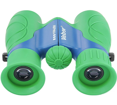 Бинокль Veber Эврика 6x21 зеленый/синий
