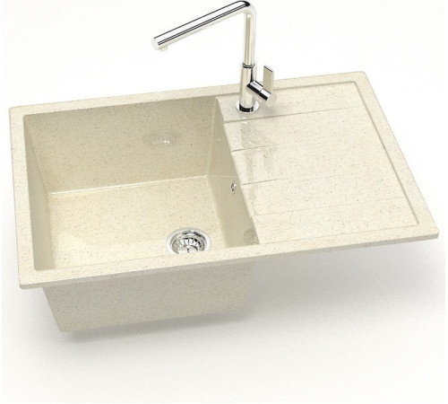 Кухонная мойка MARRBAXX Карельский камень модель 161/Q2 F161Q002 бежевый