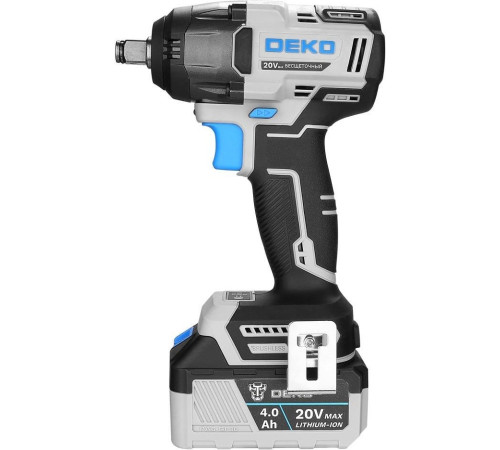 Гайковерт Deko ZKIS Set 083-1087 с 2-мя АКБ, кейс