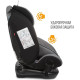 Детское автокресло Zlatek Cruiser Lux KRES4083 серый/черный