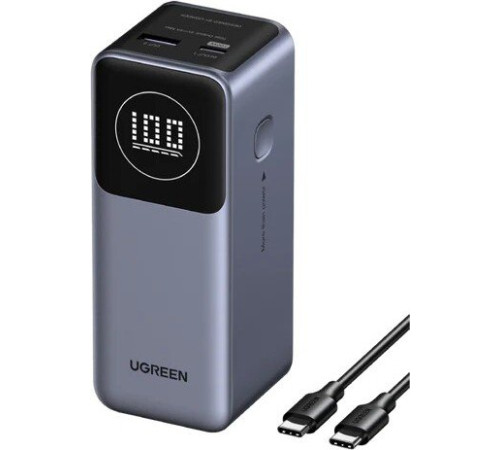 Внешний аккумулятор Ugreen PB724 12000mAh серый