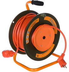 Удлинитель Glanzen EB-30-010 30 м, оранжевый
