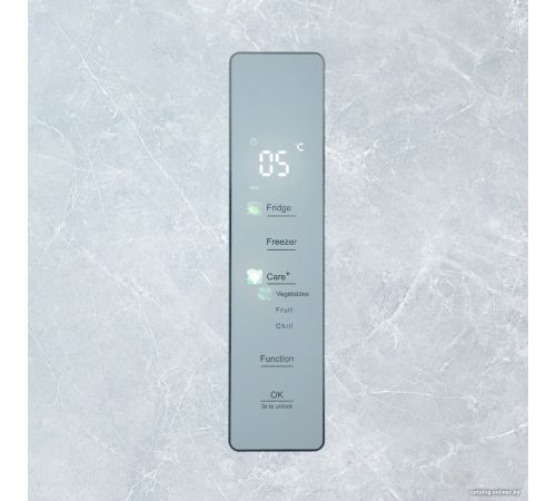 Четырёхдверный холодильник CENTEK CT-1742 White Stone