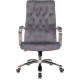 Офисное кресло Бюрократ T-9928SL Fabric серый Italia 26/крестовина металл хром
