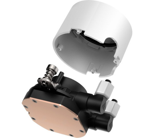 Система жидкостного охлаждения для процессора PCCooler DA360 ARGB белый