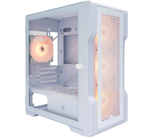 Корпус 1stPlayer Trilobite T3 ARGB T3-WH-4F7-W