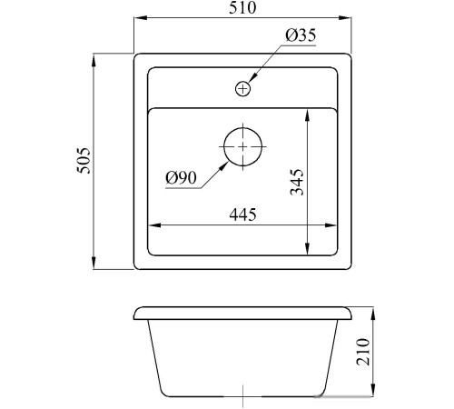 Кухонная мойка БелЭворс Rio темно-бежевый