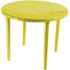 Стол Стандарт Пластик Групп Круглый 90 желтый