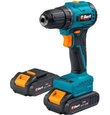 Дрель-шуруповерт Bort BAB-21-BLK 93413526 с 2-мя АКБ, кейс