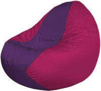 Кресло-мешок Flagman Classic К2.1-239 фуксия/фиолетовый