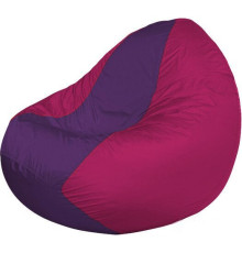 Кресло-мешок Flagman Classic К2.1-239 фуксия/фиолетовый