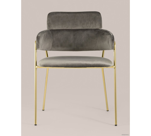 Стул с подлокотниками Stool Group Полин коричневый