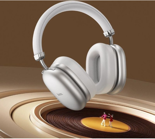 Наушники Hoco W35 Max ANC серебристый