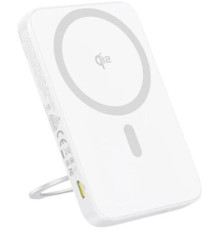 Внешний аккумулятор Baseus PicoGo Qi2 Magnetic Power Bank 5000mAh 20W белый