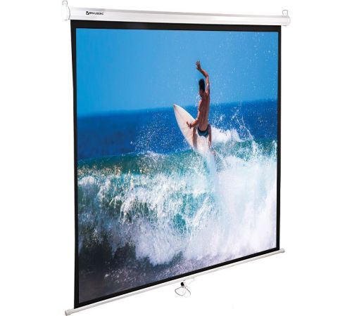 Проекционный экран BRAUBERG Wall 1:1 200x200 236727