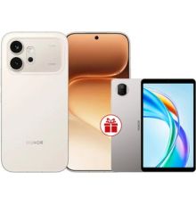 Телефон HONOR 600 Dual SIM 8GB/256GB международная версия бежевый + планшет HONOR Pad X7 LTE 4GB/128GB серый по акции