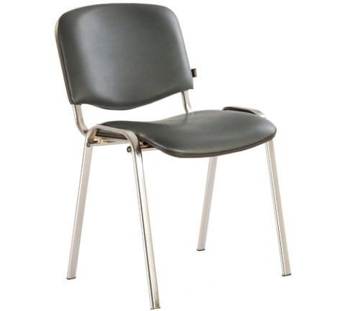 Офисный стул Brabix Iso CF-001 кожзам, серый