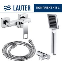 Смеситель Lauter Cascade 21СК9615C + 21СКFG80101C + 21S00103 + 21CKFS90120