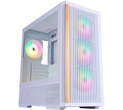 Корпус 1stPlayer WD7 ARGB WD7-WH-4FA7-W-2FA7R-W белый