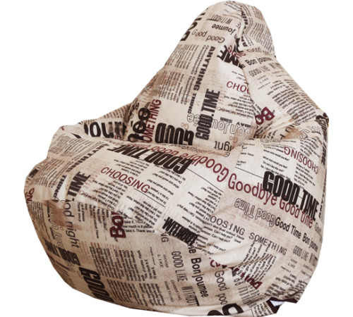 Кресло-мешок Flagman Груша Мега XXXL Г3.5-143 Gazeta Coffee